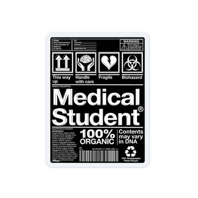Medical Student Label
