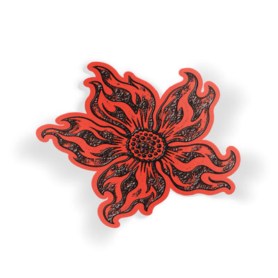 Fire Flower Red Noise
