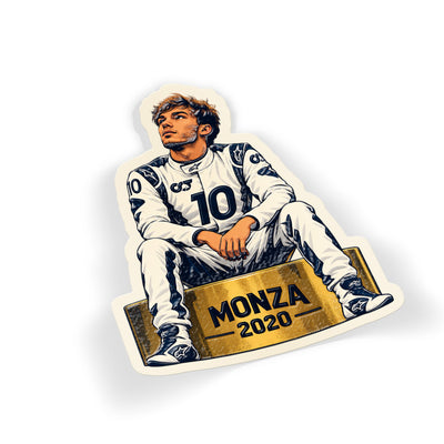 Gasly Monza 2020 Silence