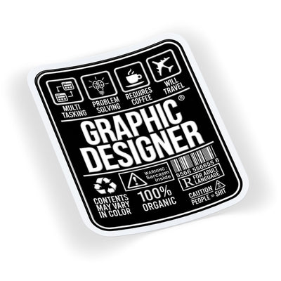 Graphic Designer Label