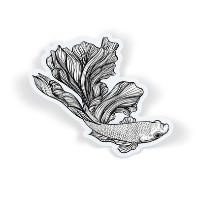 Ink Betta Fish