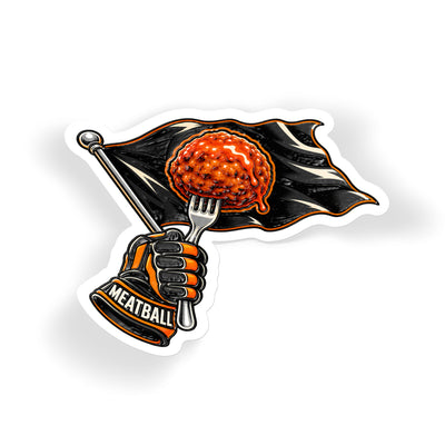Meatball Flag Fork