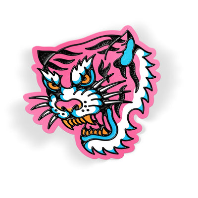 Neon Tattoo Tiger