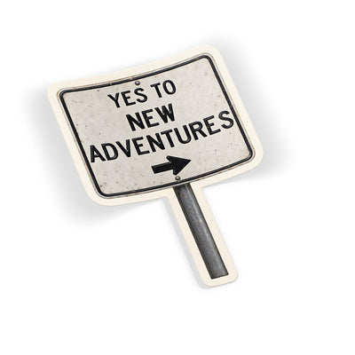 New Adventures Sign