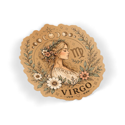 Virgo Floral Portrait