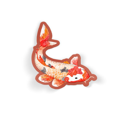 Watercolor Koi