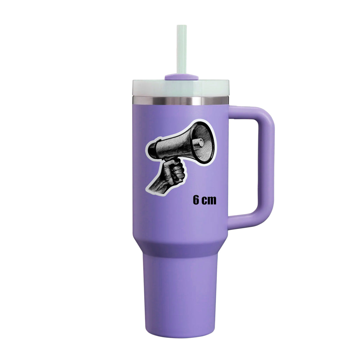 Halftone Megaphone