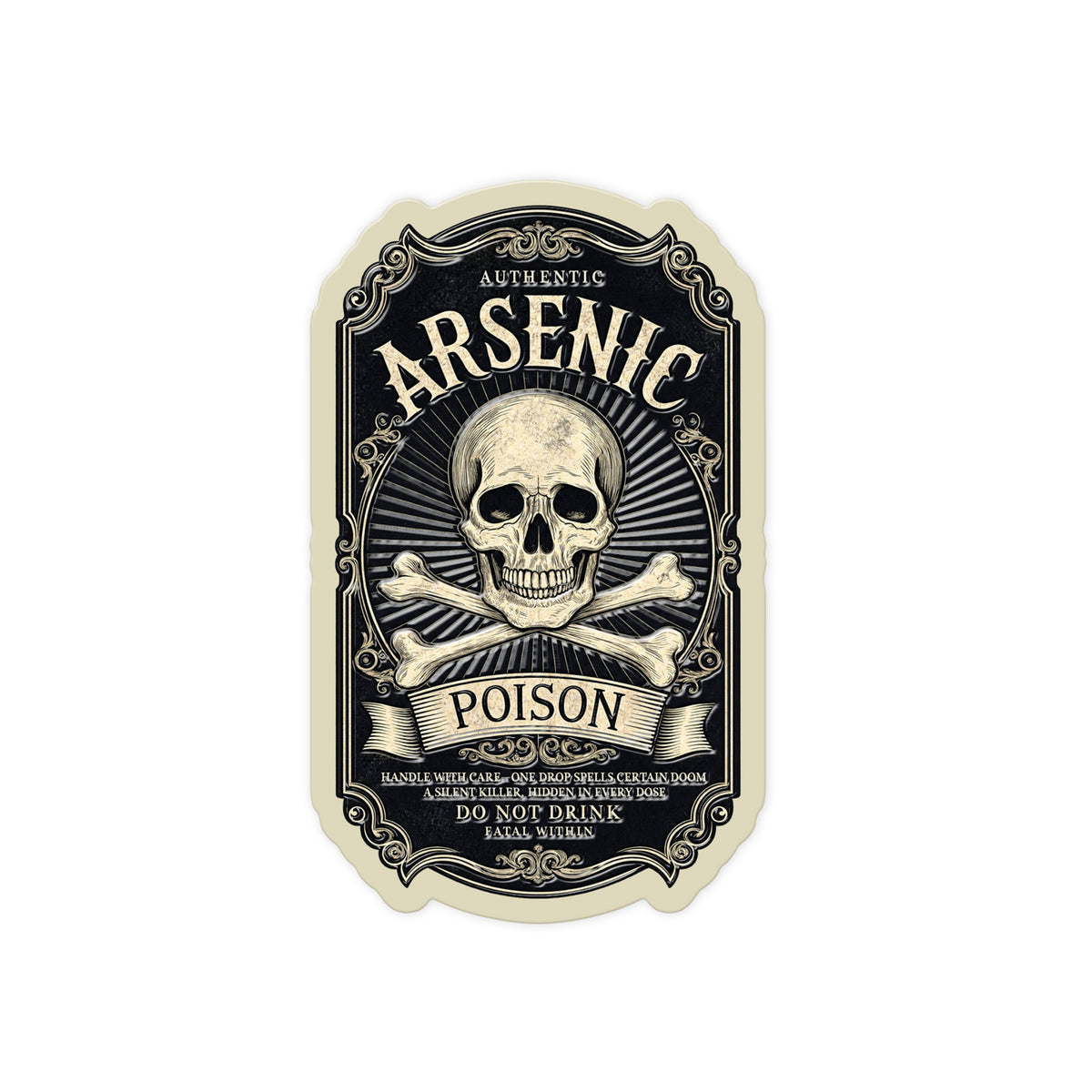 Arsenic Poison Label