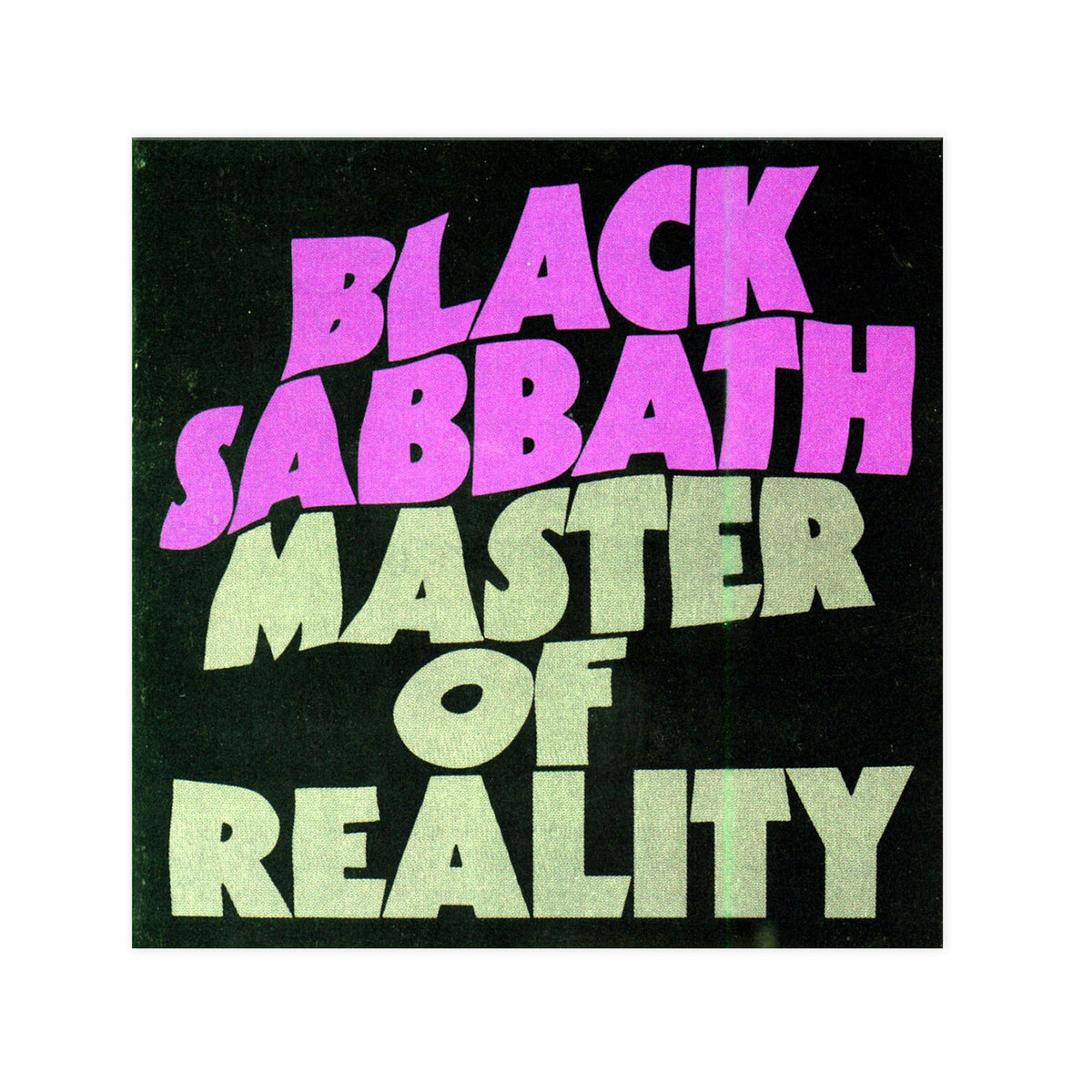 Black Sabbath - Master of Reality