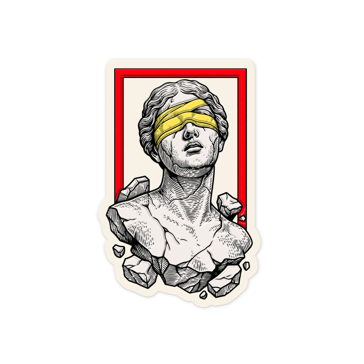 Blindfold Statue