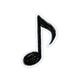 Brush Music Note