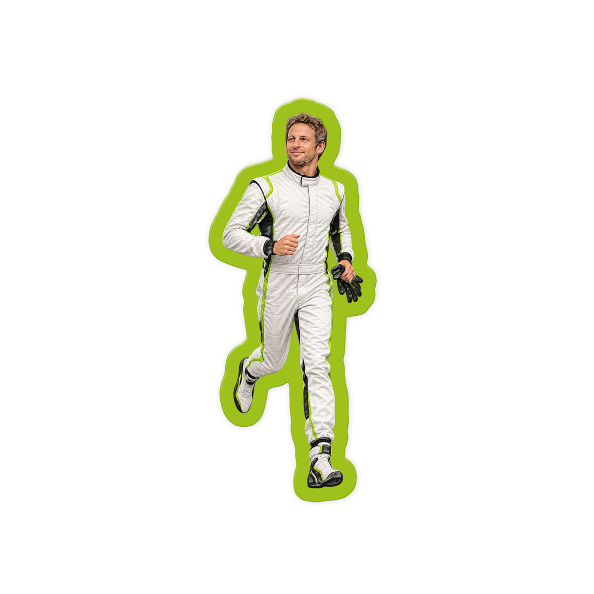 Button Easy Stride