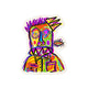 Crowned Scribble Face