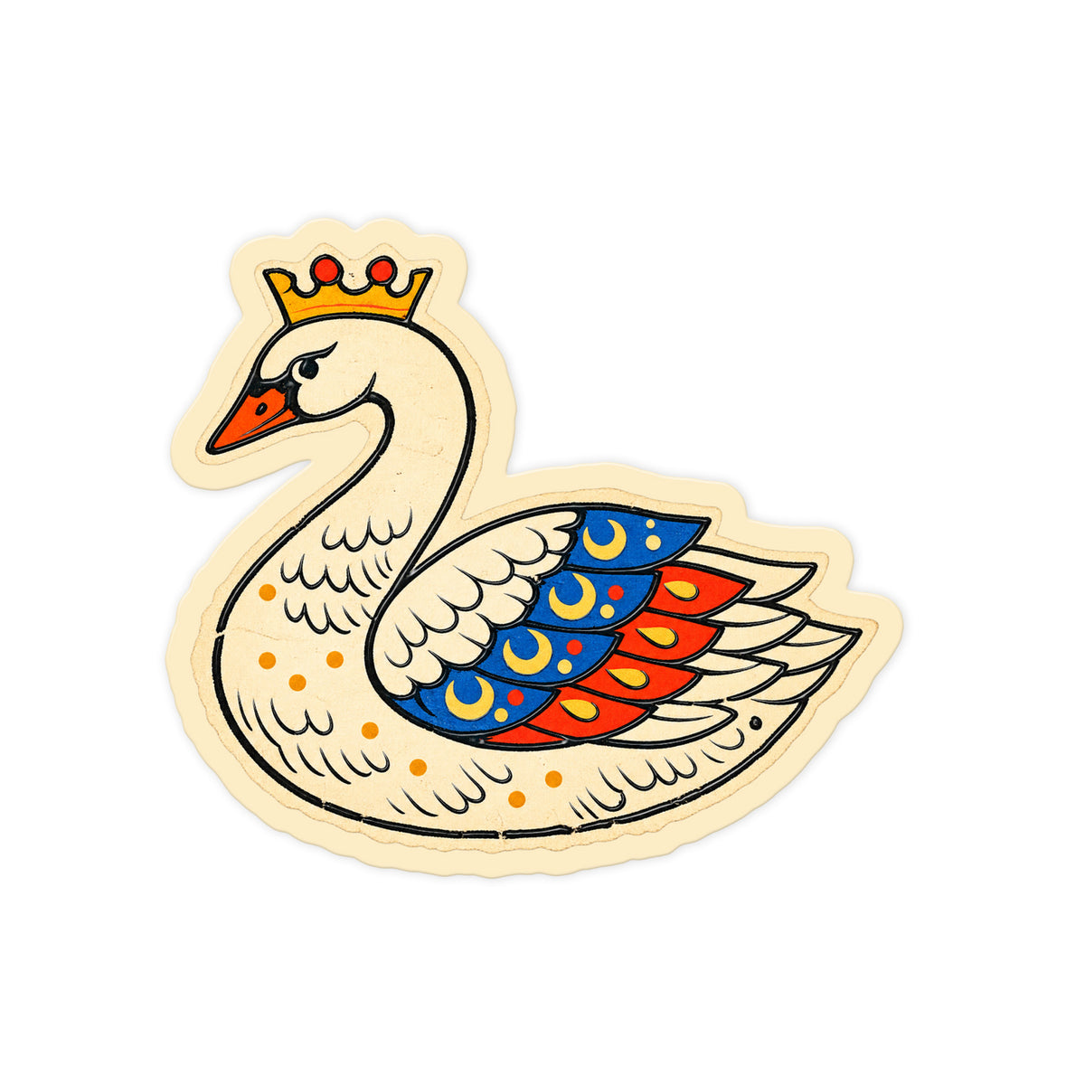 Crowned Swan
