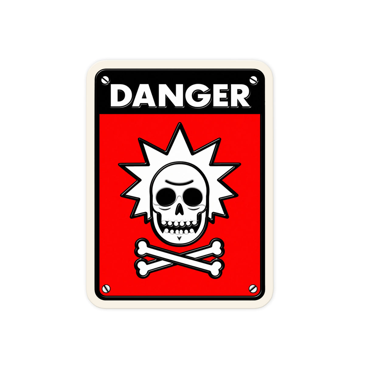 Danger Skull Sign