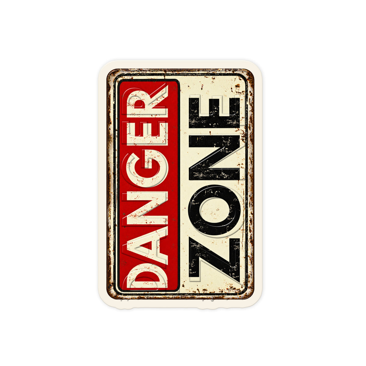 Danger Zone Sign