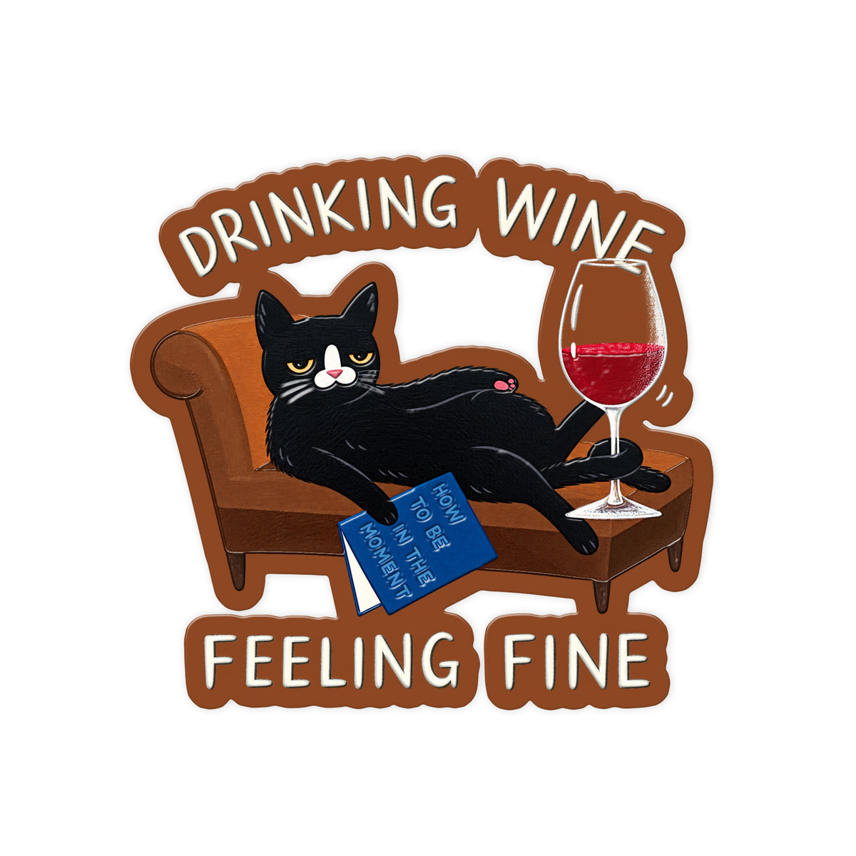 Drinking Wine Feeling Fine