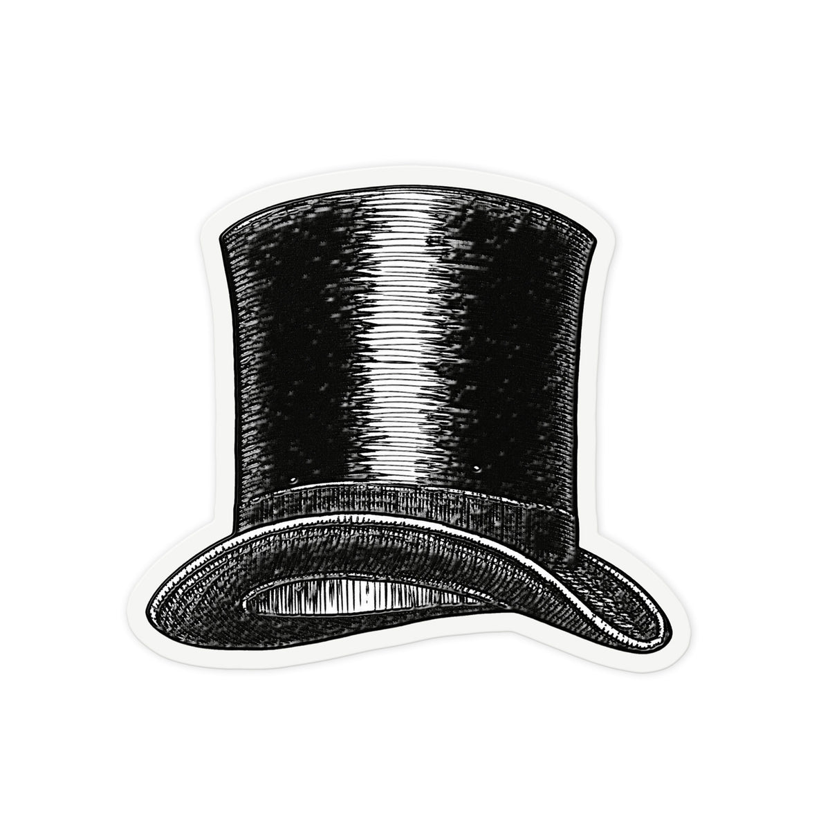 Engraved Top Hat