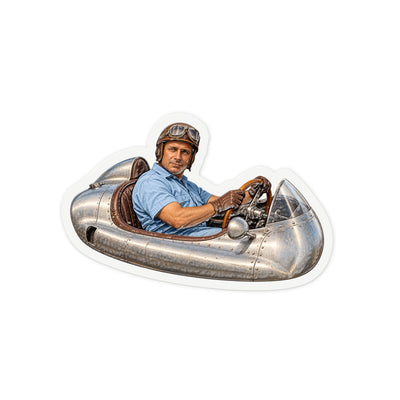 Fangio At The Wheel