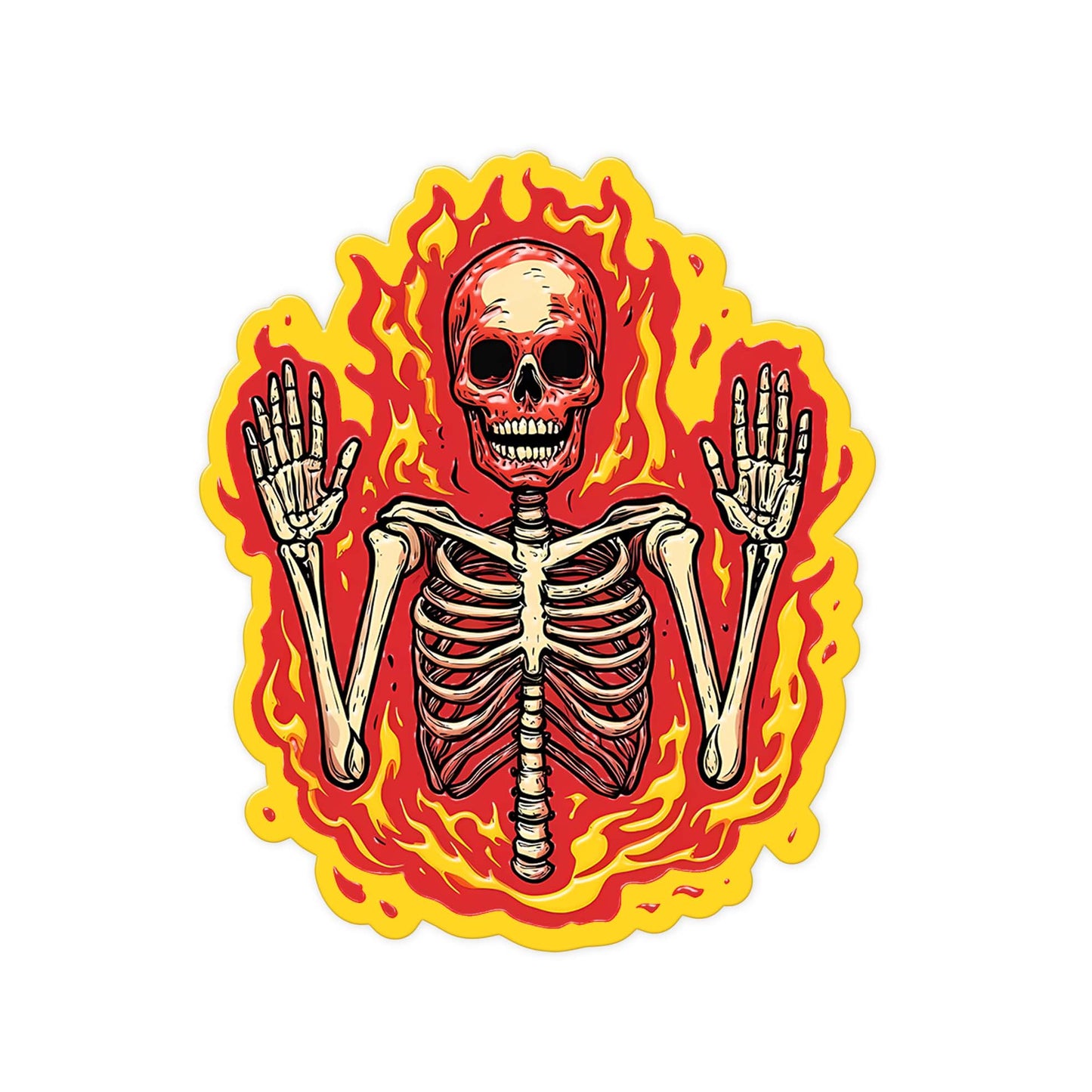 Fire Skeleton