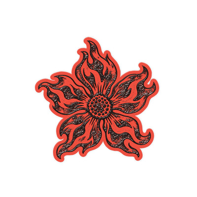 Fire Flower Red Noise