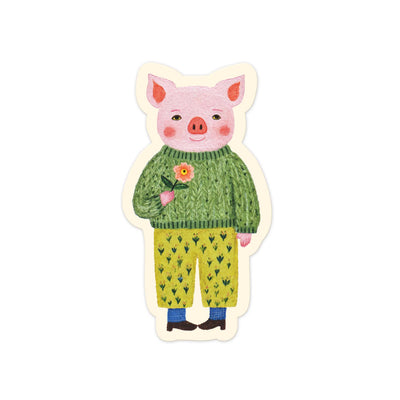 Floral Pig