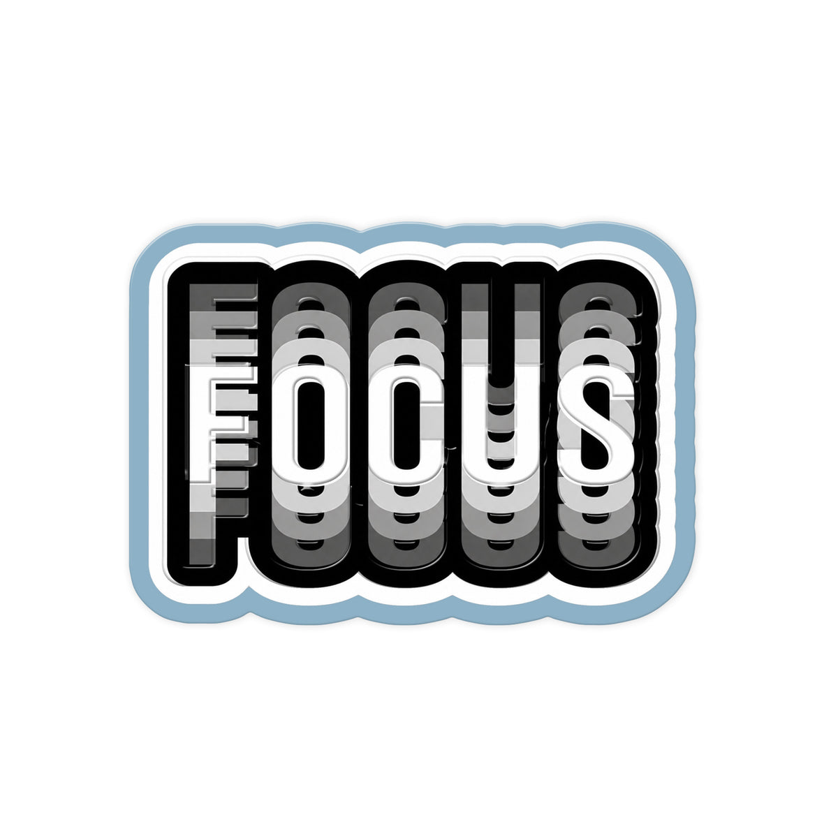 Focus Blur Text