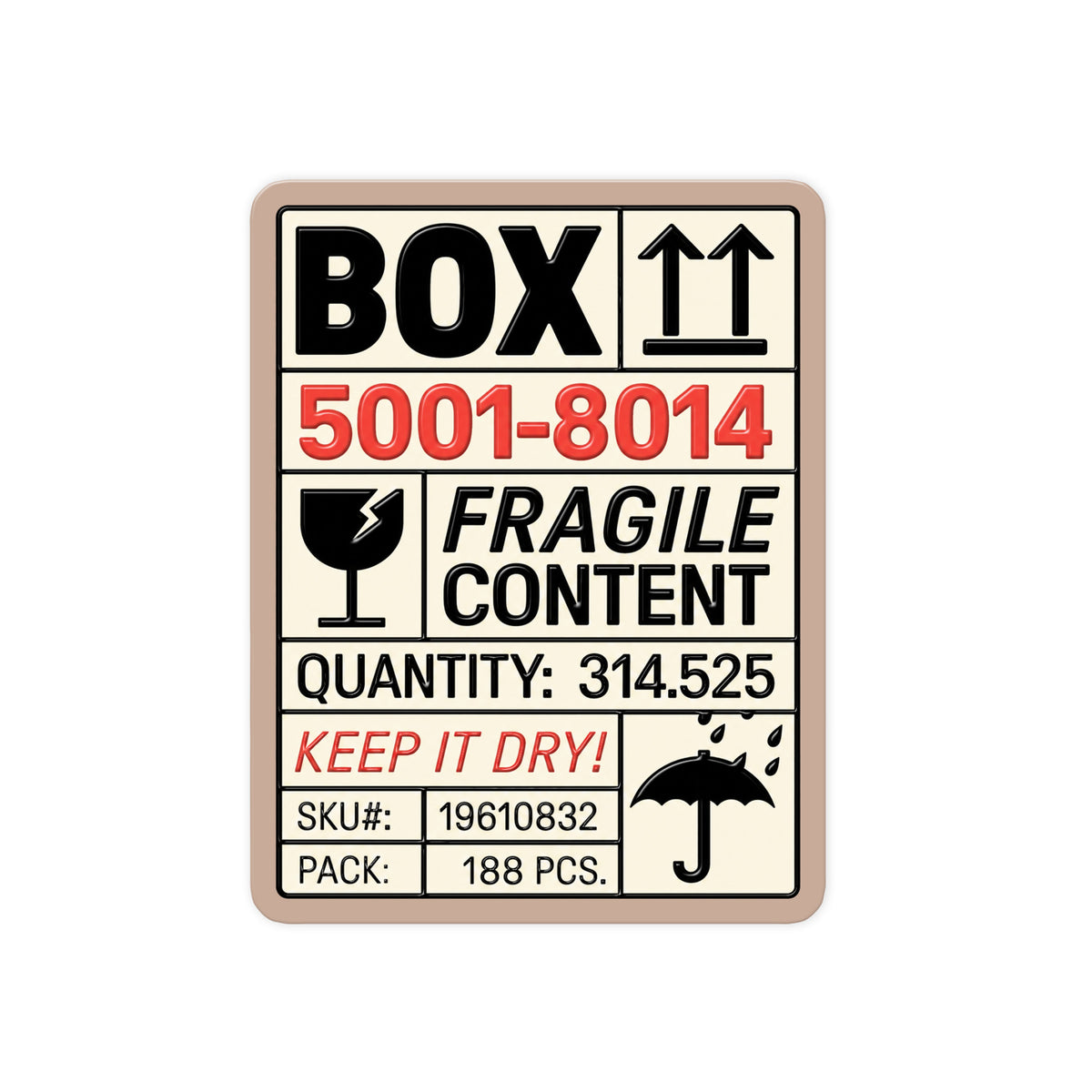 Fragile Content Box