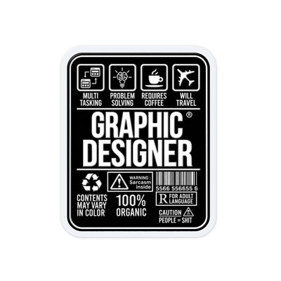 Graphic Designer Label
