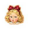Grumpy Bow Girl