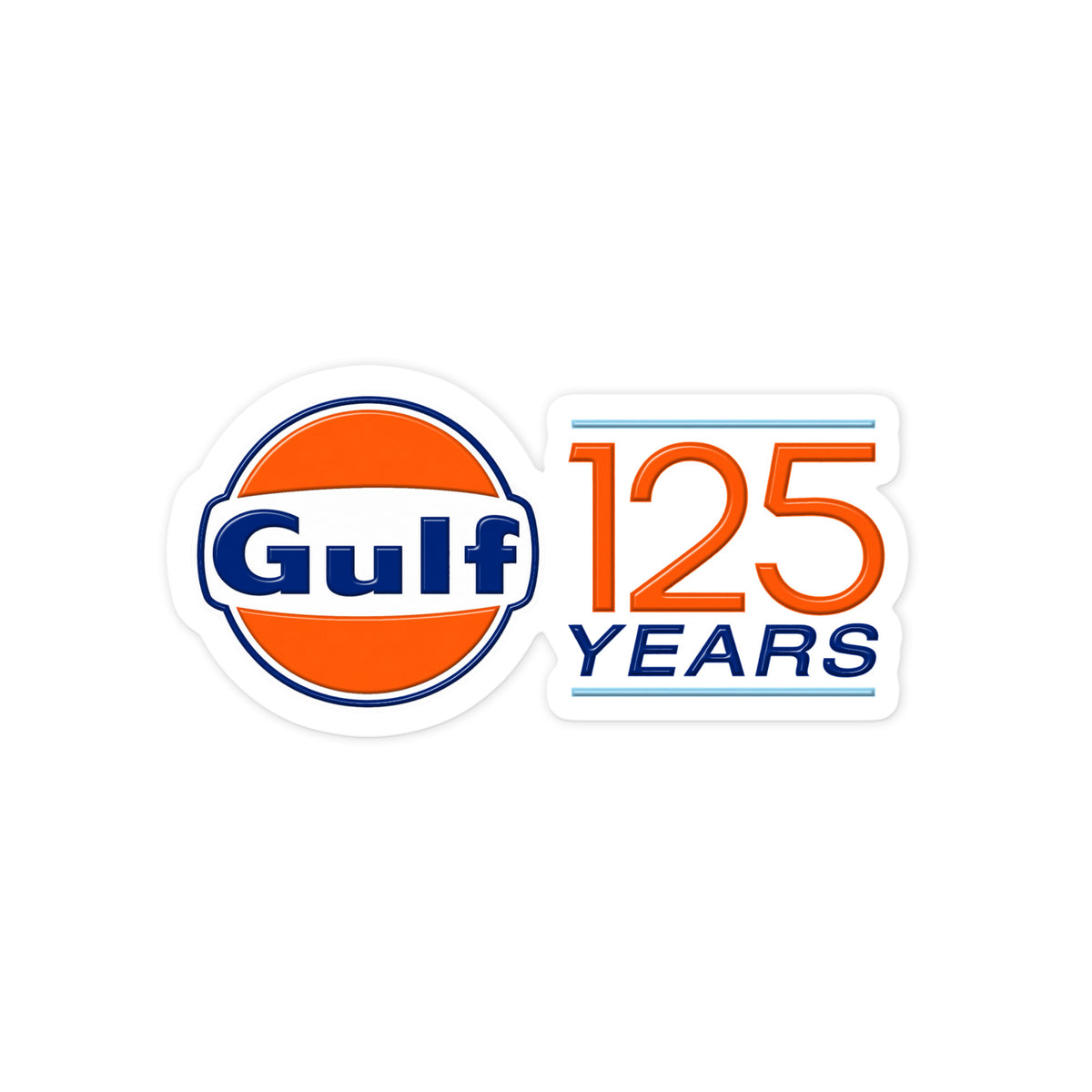 Gulf 125 Years Logo