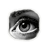 Halftone Eye Closeup