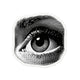 Halftone Eye Closeup