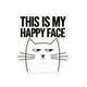 Happy Face Cat