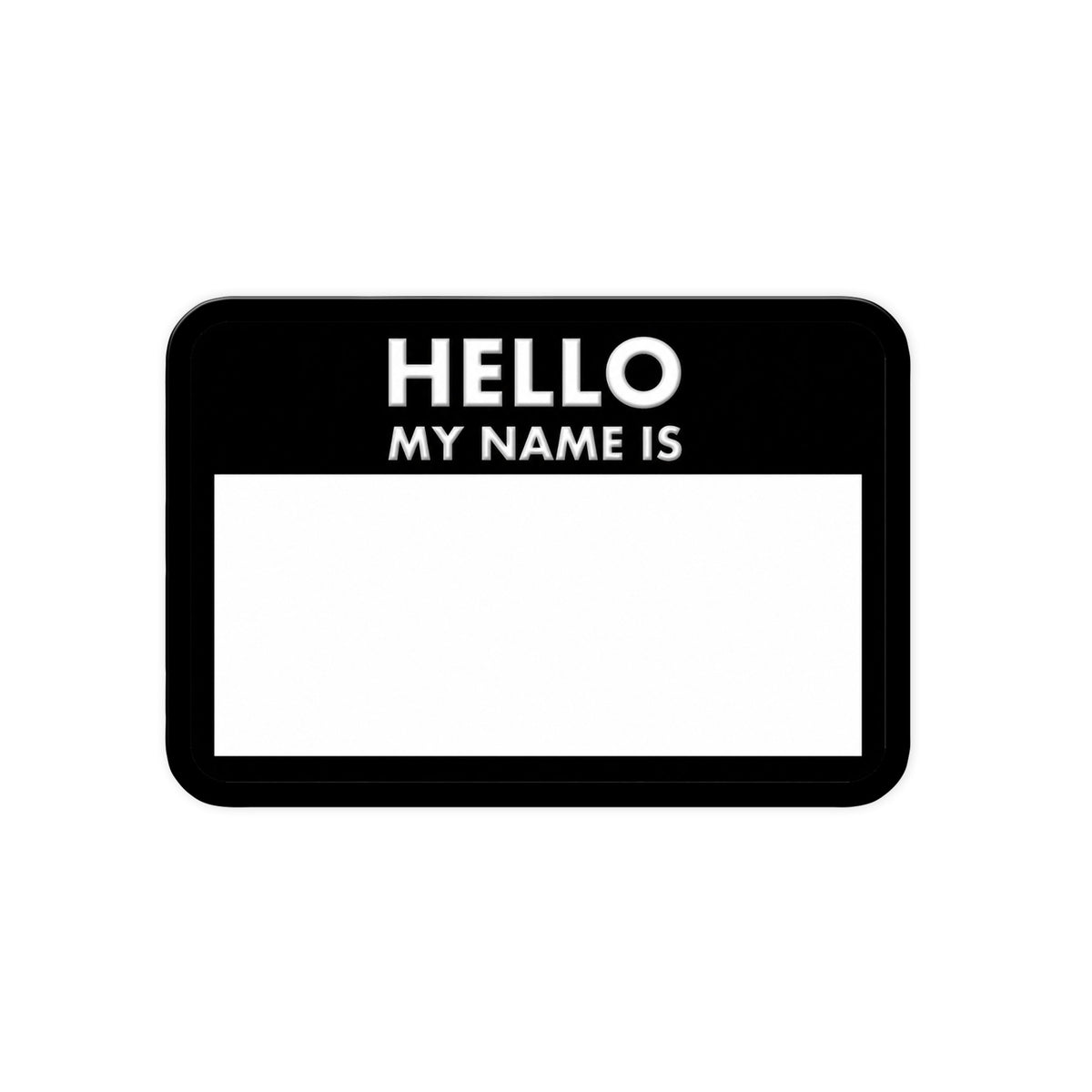 Hello My Name Is Black