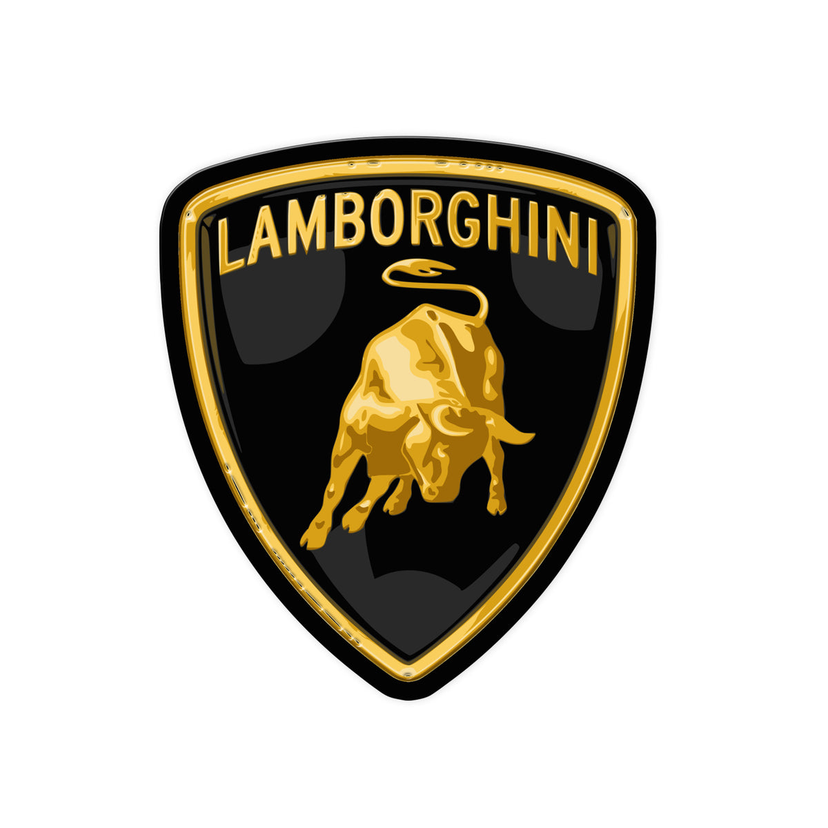 Lamborghini Logo 90s-2000s