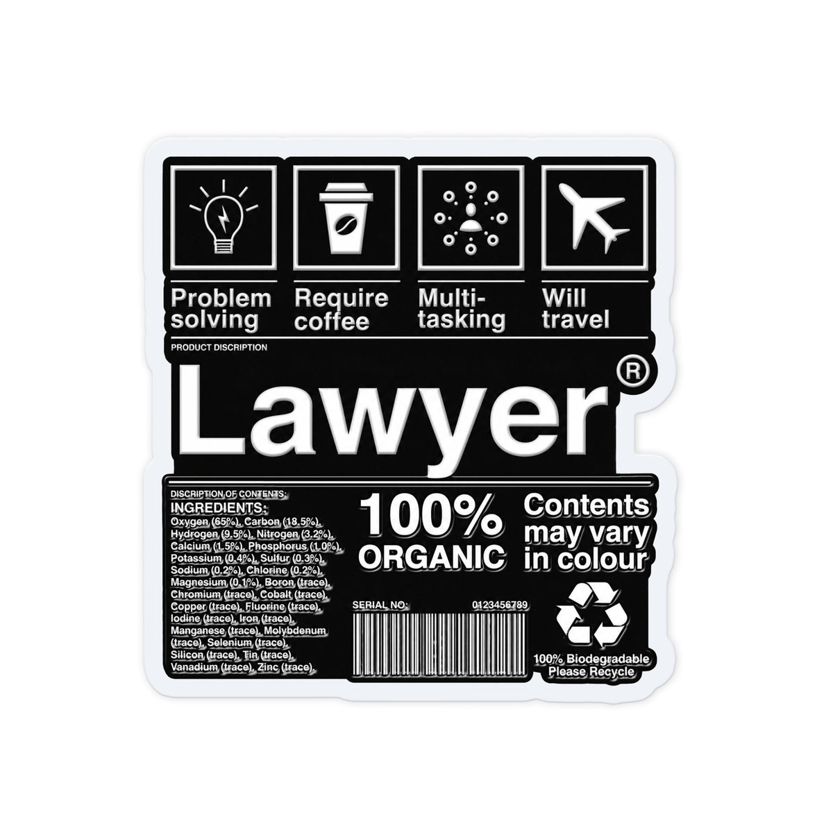 Lawyer Label