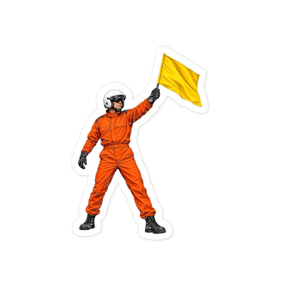 Marshal Yellow Flag