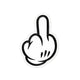 Middle Finger Glove