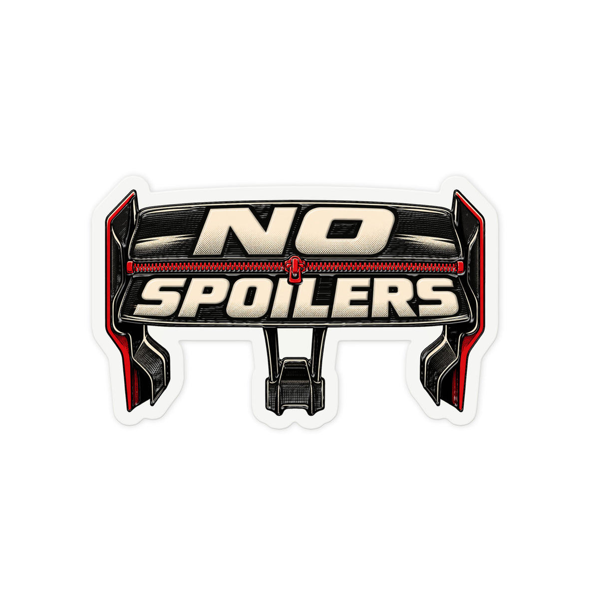 No Spoilers Rear Wing