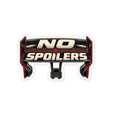 No Spoilers Rear Wing