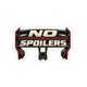 No Spoilers Rear Wing