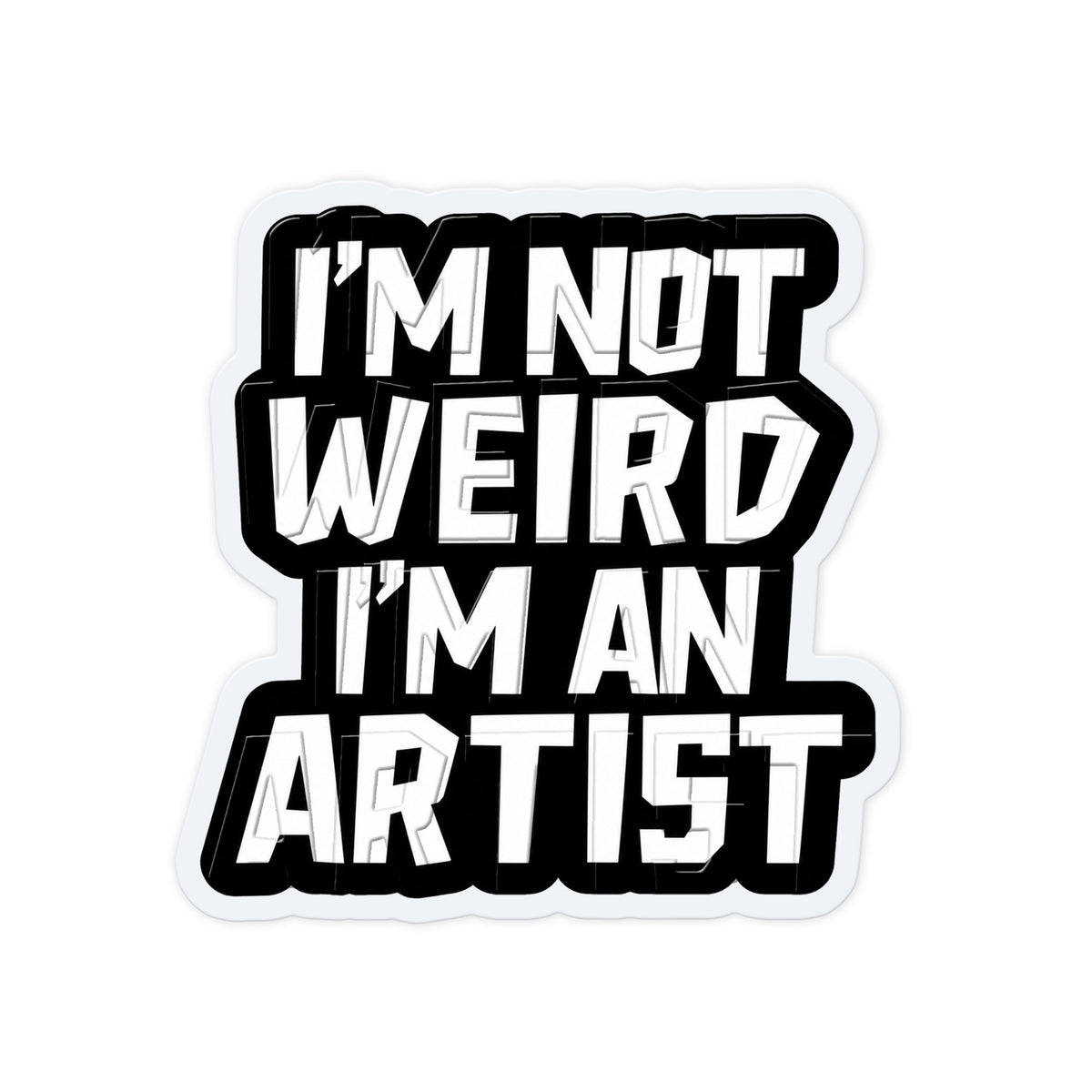 Not Weird Artist
