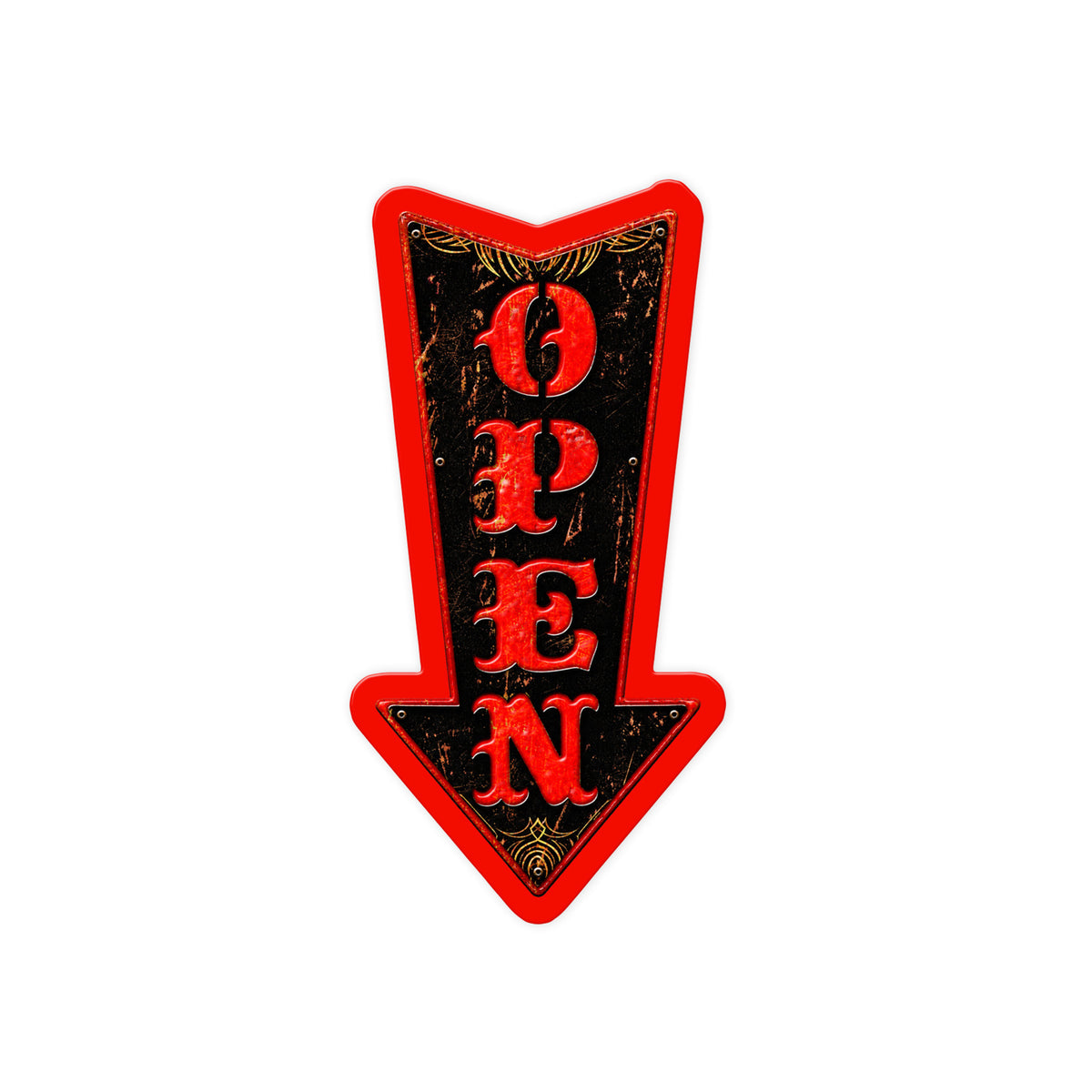 Open Arrow Sign