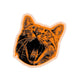 Orange Yawning Cat