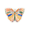 Peach Gouache Butterfly