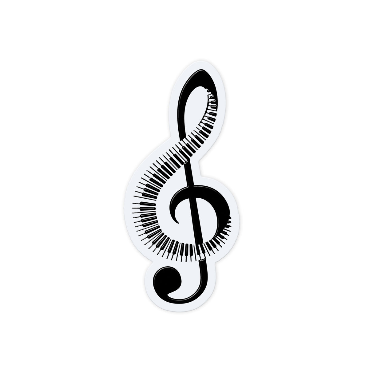 Piano Key Clef