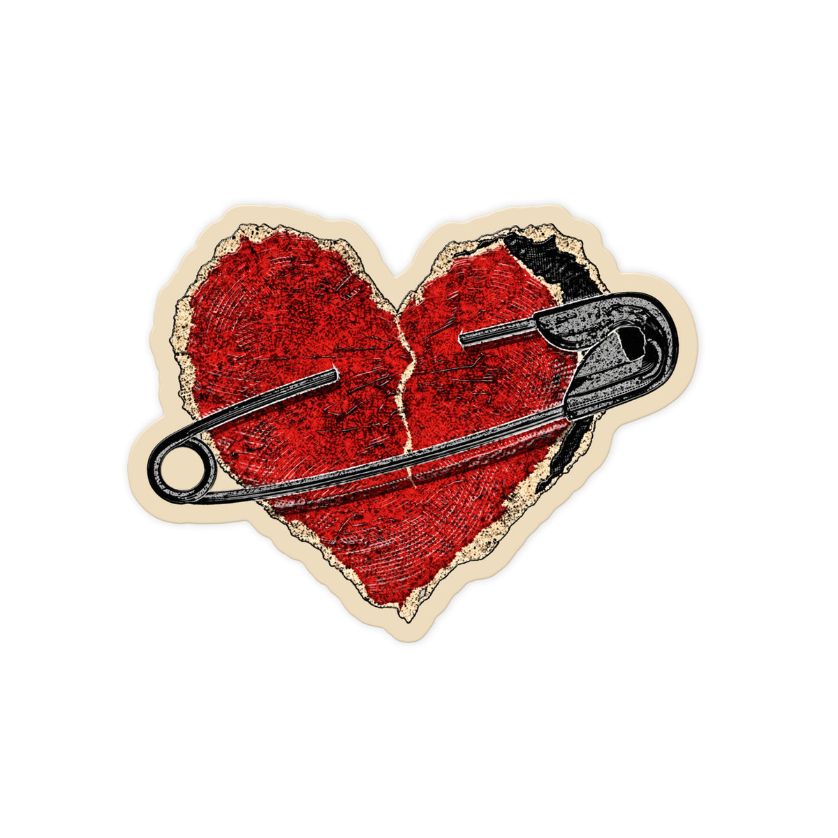 Pinned Broken Heart