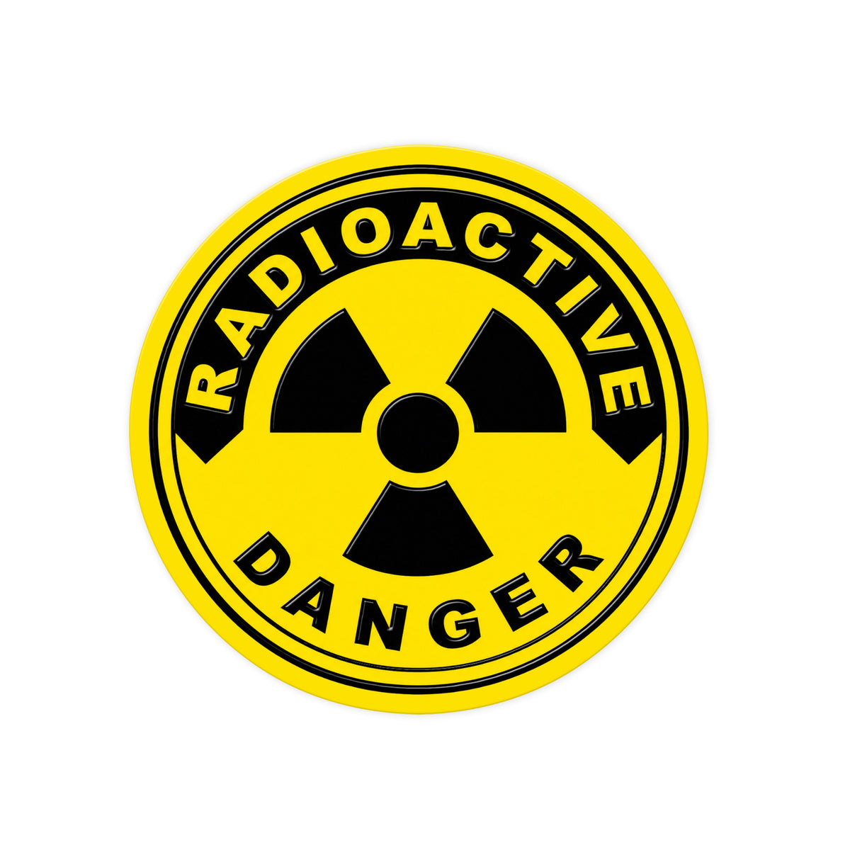 Radioactive Danger Badge