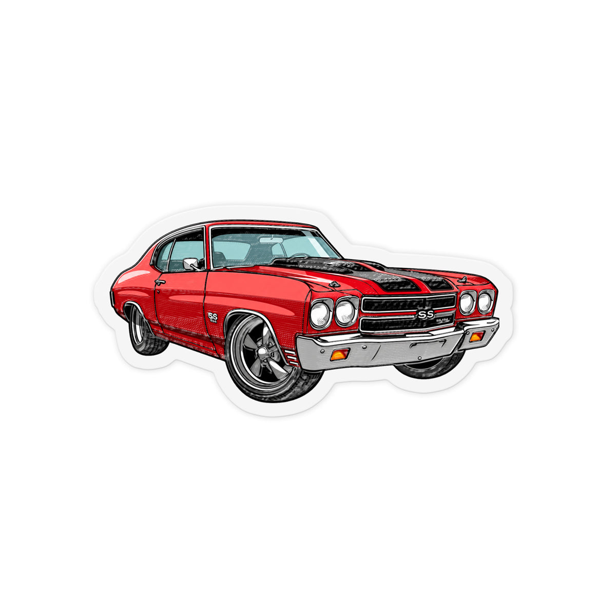 Red Chevelle SS